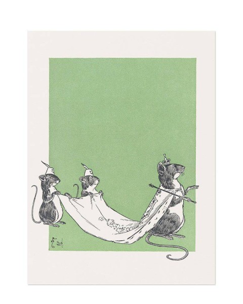 Hattan Art Poster The Queen of The Field Mice / HP-00029