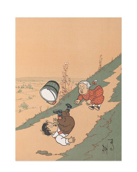 Hattan Art Poster Denslow’s Mother Goose Pl 43 / HP-00034