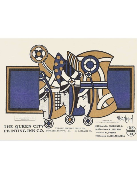 Hattan Art Poster Queen City Ink, Ad. 03 / HP-00075