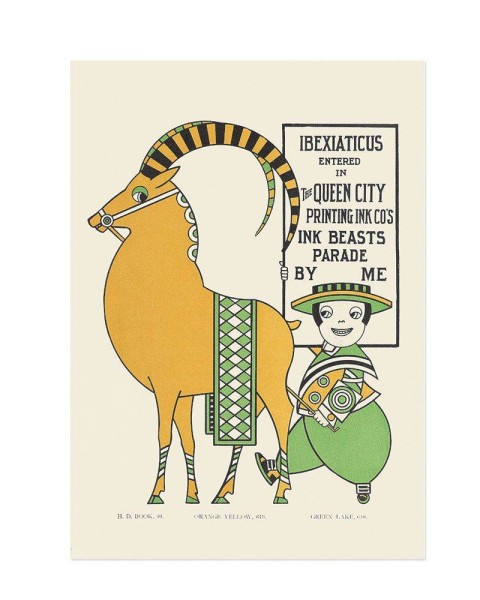 Hattan Art Poster Queen City Ink, Ad. 12 / HP-00080