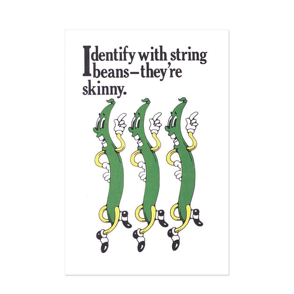 Hattan Art Poster Identify with string beans / HP-00082