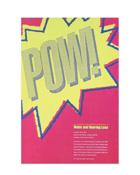 Hattan Art Poster Noise and Hearing Loss / HP-00084