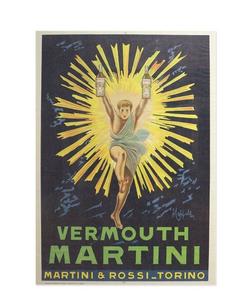 Hattan Art Poster Vermouth Martini / HP-00090