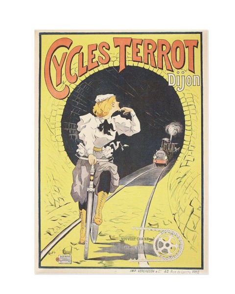 Hattan Art Poster Cycles Terrot Dijon / HP-00092
