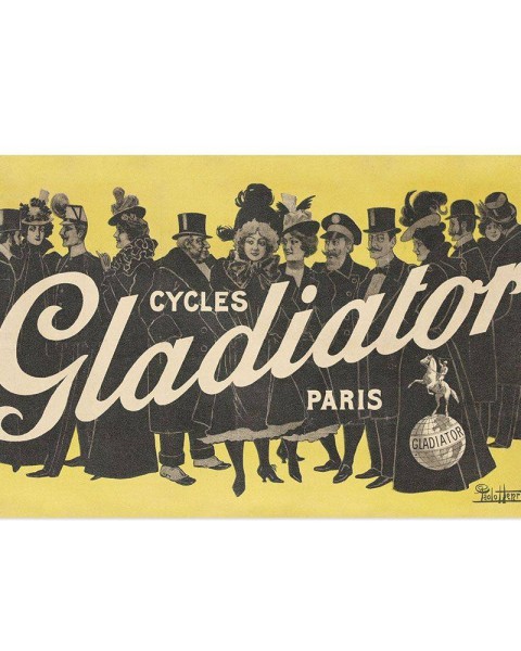 Hattan Art Poster Cycles Gladiator Paris / HP-00096