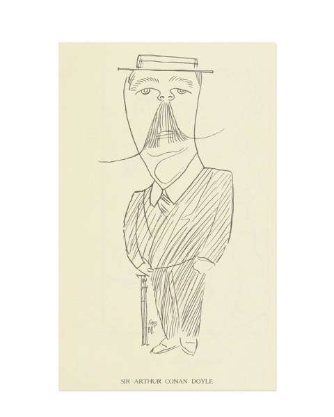 Hattan Art Poster Arthur Conan Doyle / HP-00102