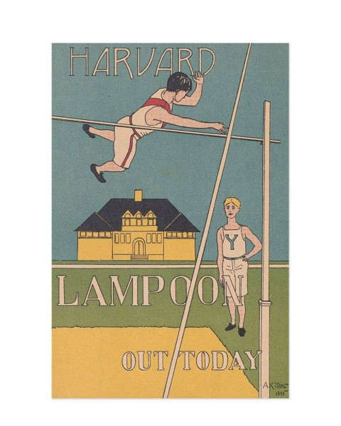 Hattan Art Poster Harvard Lampoon, Out Today / HP-00103