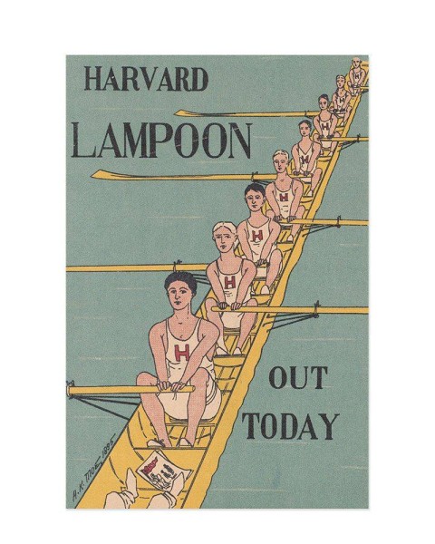 Hattan Art Poster Harvard Lampoon, Out Today / HP-00104