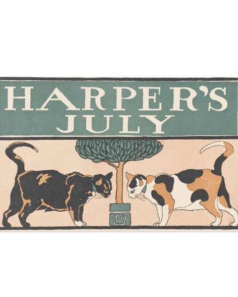 Hattan Art Poster Harper's July / HP-00113