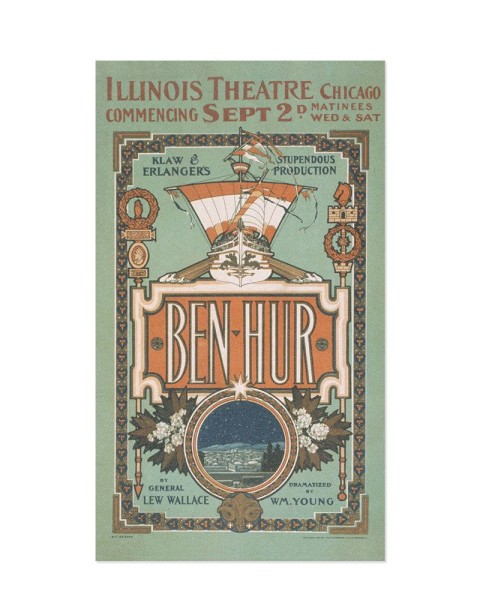 Hattan Art Poster Ben-Hur / HP-00116