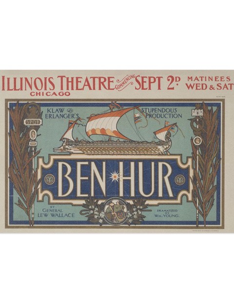 Hattan Art Poster Ben-Hur. / HP-00121