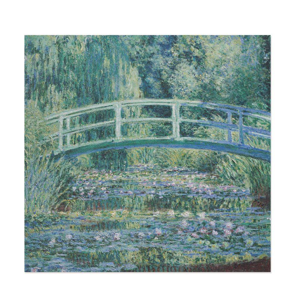 Hattan Art Poster Monet Water Lilies and Japanese Bridge / HP-00132