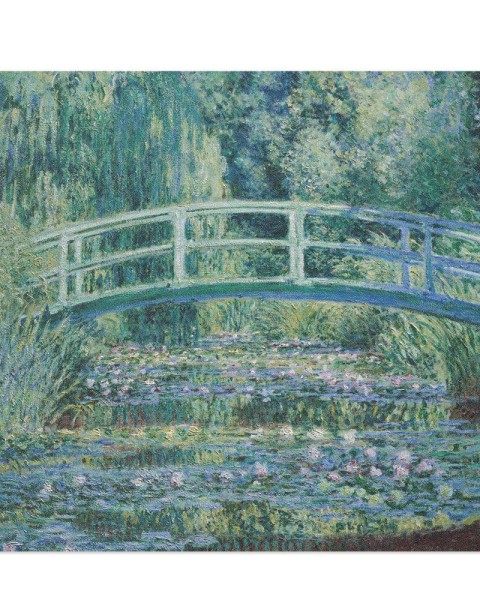 Hattan Art Poster Monet Water Lilies and Japanese Bridge / HP-00132