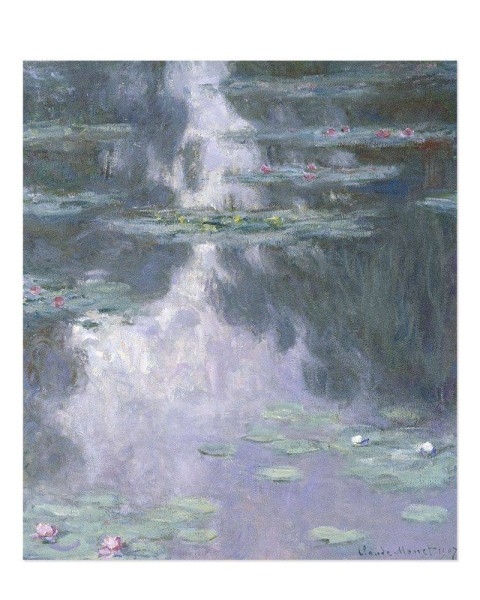 Hattan Art Poster Monet Water Lilies / HP-00133