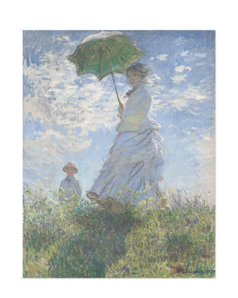Hattan Art Poster Monet Woman with a Parasol / HP-00134