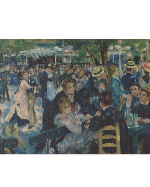 Hattan Art Poster Renoir Dance at Le Moulin de la Galette / HP-00136