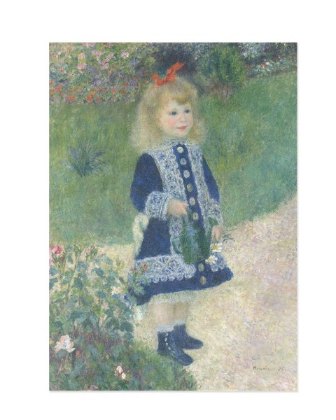 Hattan Art Poster A Girl with a Watering Can / HP-00138