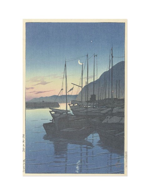 Hattan Art Poster Morning in Beppu / HP-00160