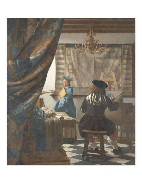 Hattan Art Poster Vermeer The Art of Painting / HP-00166