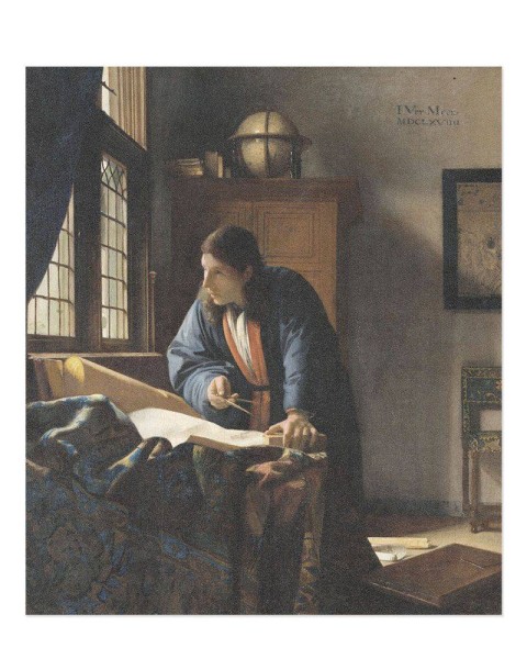 Hattan Art Poster Vermeer The Geographer  / HP-00168