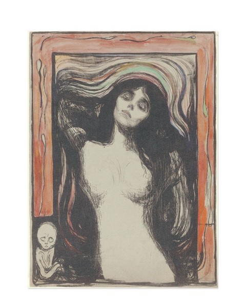 Hattan Art Poster Munch Madonna / HP-00170