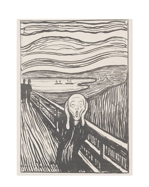 Hattan Art Poster Munch The Scream / HP-00169