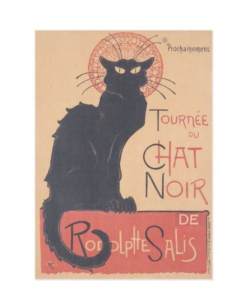 Hattan Art Poster Tournée du Chat Noir / HP-00173