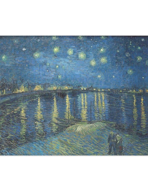 Hattan Art Poster Van Gogh Starry Night Over the Rhone / HP-00180