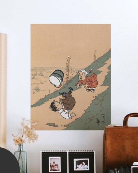 Hattan Art Poster Denslow’s Mother Goose Pl 43 / HP-00034