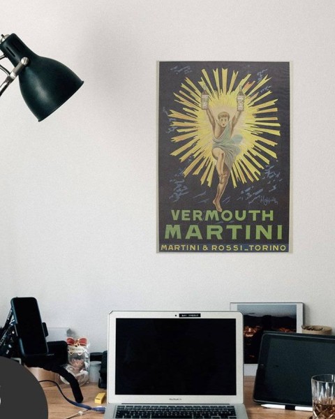Hattan Art Poster Vermouth Martini / HP-00090