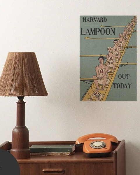 Hattan Art Poster Harvard Lampoon, Out Today / HP-00104