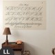 Hattan Art Poster Cursive Fonts / HP-00002