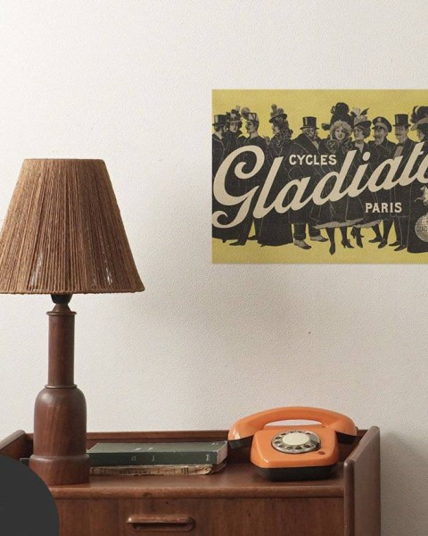 Hattan Art Poster Cycles Gladiator Paris / HP-00096