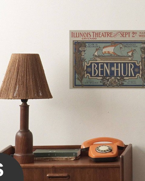 Hattan Art Poster Ben-Hur. / HP-00121