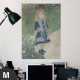 Hattan Art Poster A Girl with a Watering Can / HP-00138