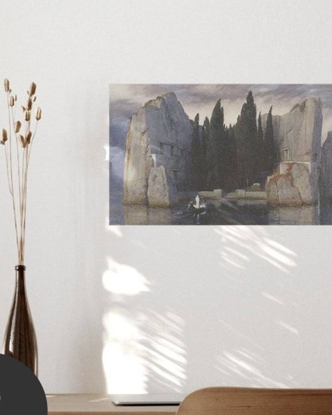Hattan Art Poster Die Toteninsel III / HP-00139