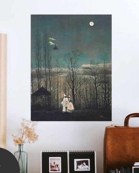 Hattan Art Poster Henri Rousseau Carnival Evening / HP-00151