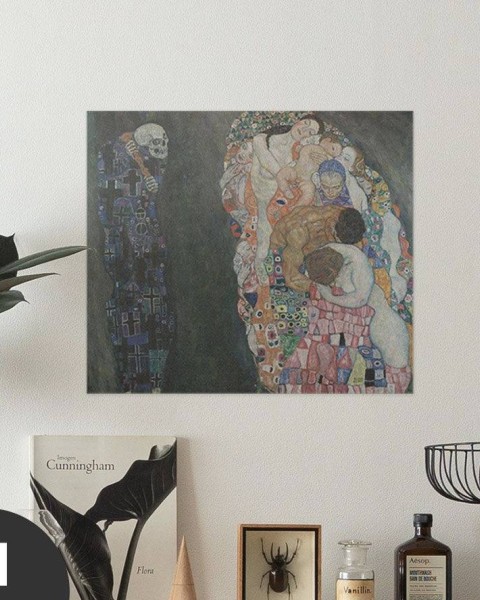 Hattan Art Poster Klimt Death and Life / HP-00158