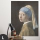 Hattan Art Poster Vermeer Girl with a Pearl Earring / HP-00165