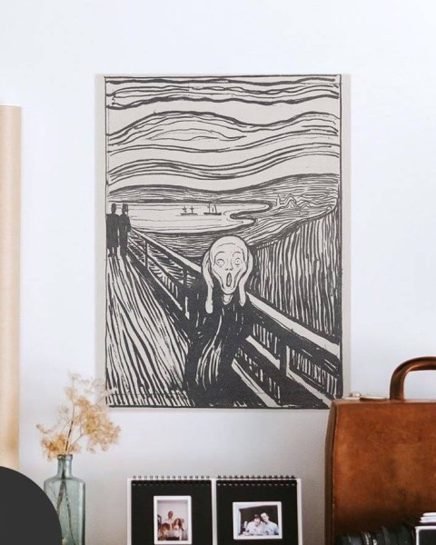 Hattan Art Poster Munch The Scream / HP-00169