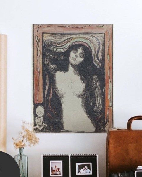 Hattan Art Poster Munch Madonna / HP-00170