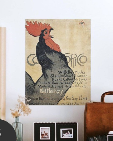 Hattan Art Poster Cocorico / HP-00175
