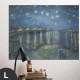Hattan Art Poster Van Gogh Starry Night Over the Rhone / HP-00180