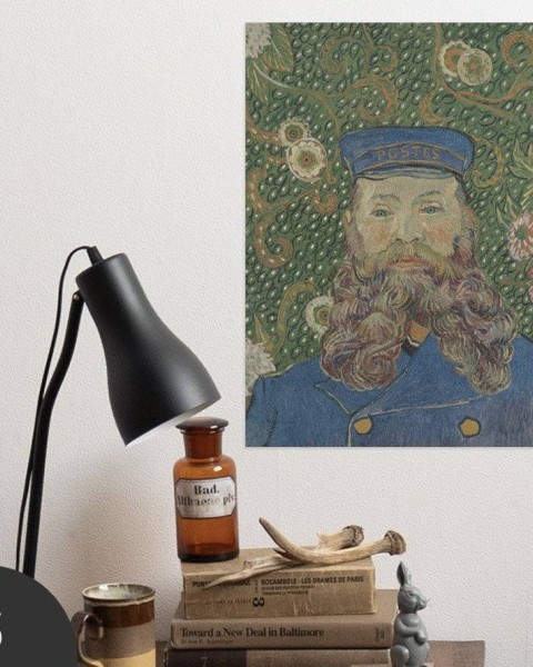 Hattan Art Poster Van Gogh Portrait of Joseph Roulin / HP-00181