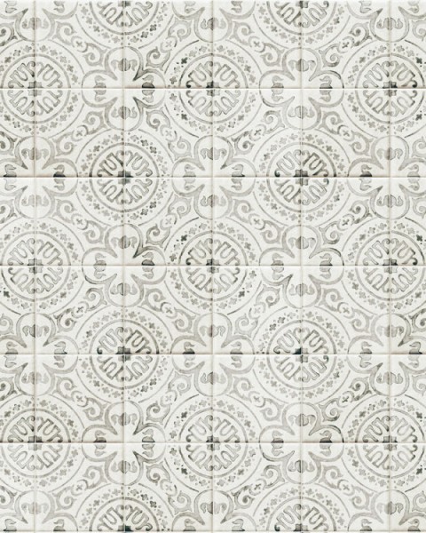 [Hatte Me] REMOVABLE AND REUSABLE WALLPAPER REMAKE SHEET-ANTIQUE TILE PATTERN (65cm x 3m) / ATHO-03