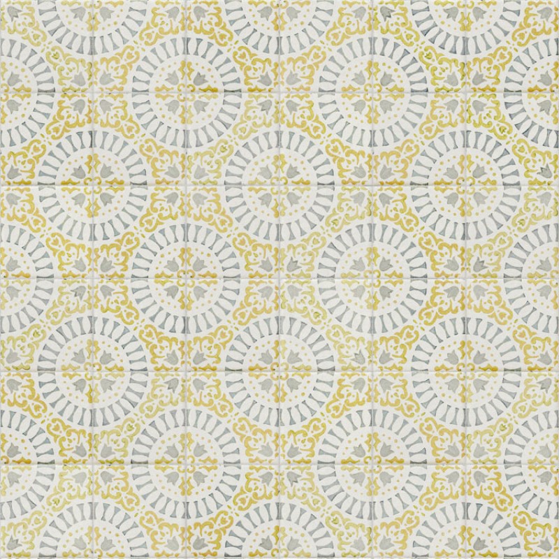 [Hatte Me] REMOVABLE AND REUSABLE WALLPAPER REMAKE SHEET-ANTIQUE TILE PATTERN (65cm x 2.6m) ATKK-02