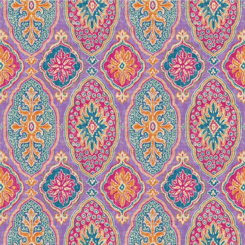 [Hatte Me] REMOVABLE AND REUSABLE WALLPAPER REMAKE SHEET-BOHO PATTERN (65cm x 3m) BOHO-C4 Purple