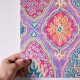 [Hatte Me] REMOVABLE AND REUSABLE WALLPAPER REMAKE SHEET-BOHO PATTERN (65cm x 3m) BOHO-C4 Purple