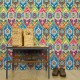 [Hatte Me] REMOVABLE AND REUSABLE WALLPAPER REMAKE SHEET-BOHO PATTERN (65cm x 3m) BOHO-D1