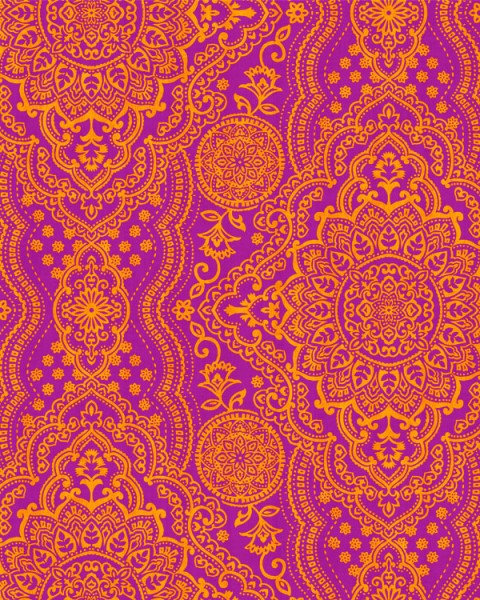 [Hatte Me] REMOVABLE AND REUSABLE WALLPAPER REMAKE SHEET-BOHO PATTERN (65cm x 3m) BOHO-E2 